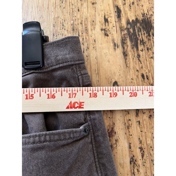 Banana Republic Mens Vintage Straight Jeans Brown 35x32 Classic Fit - Picture 6 of 8